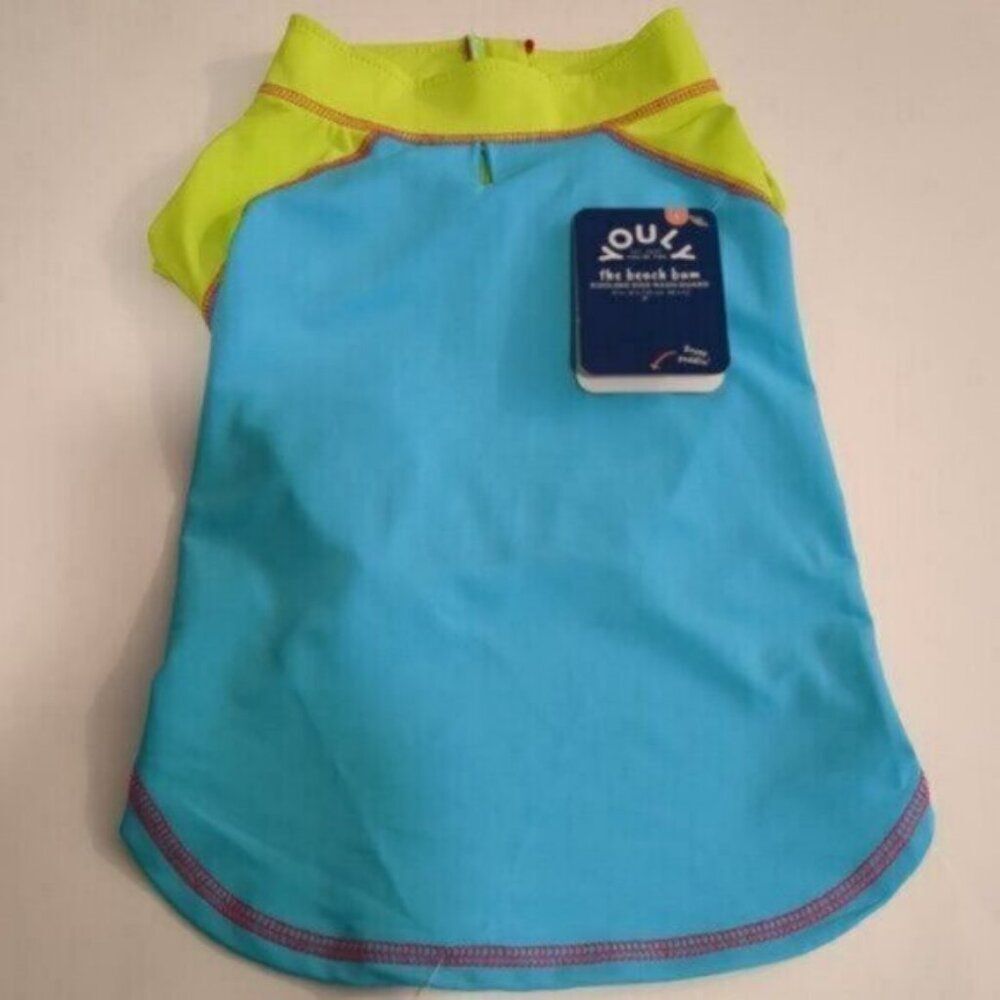 Cooling vest with UV protection "Beach Bum" Rash Guard Shirt (Large)